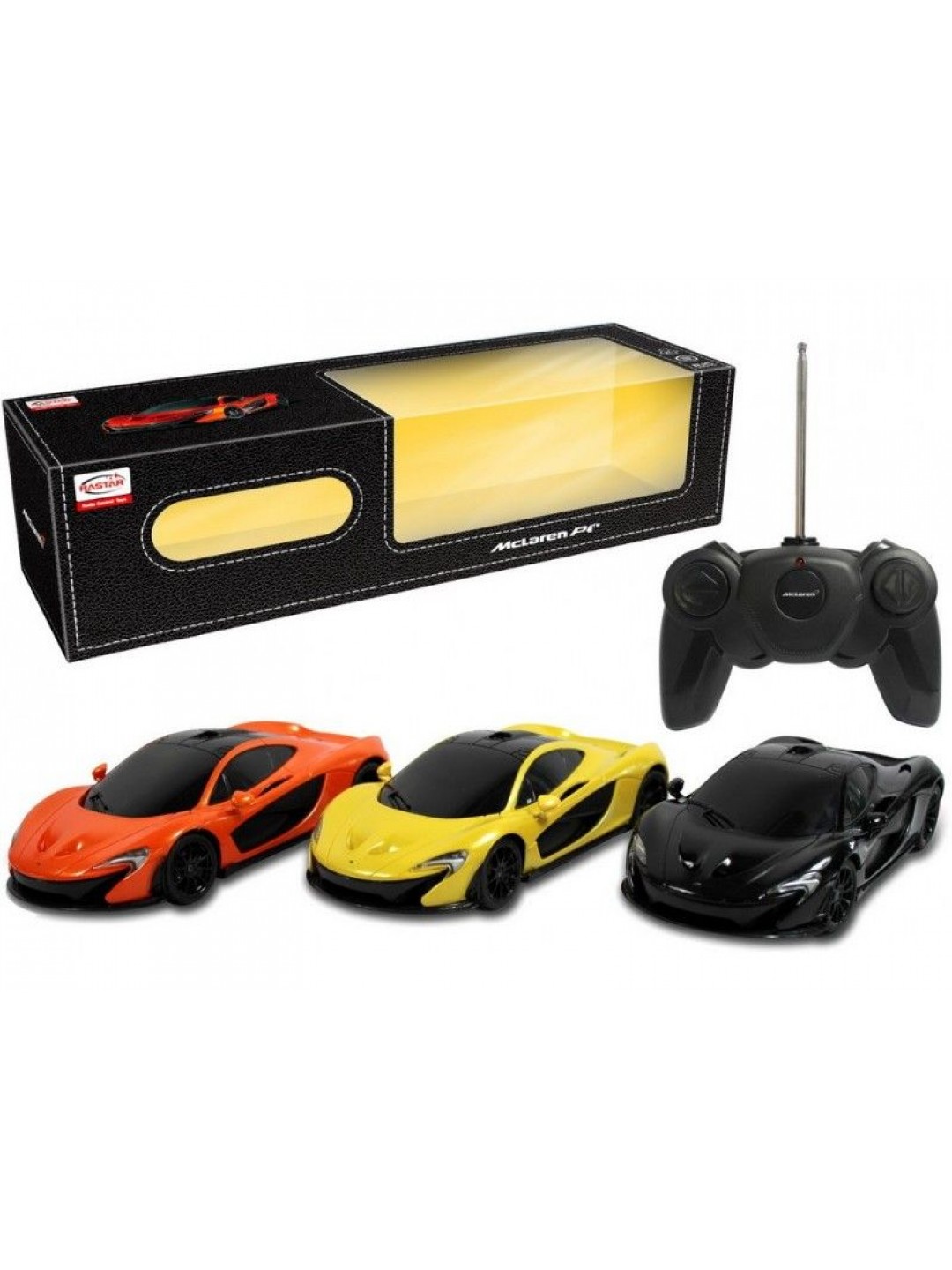 Р/У машина Rastar McLaren P1 1:24, цвет жёлтый 27MHZ