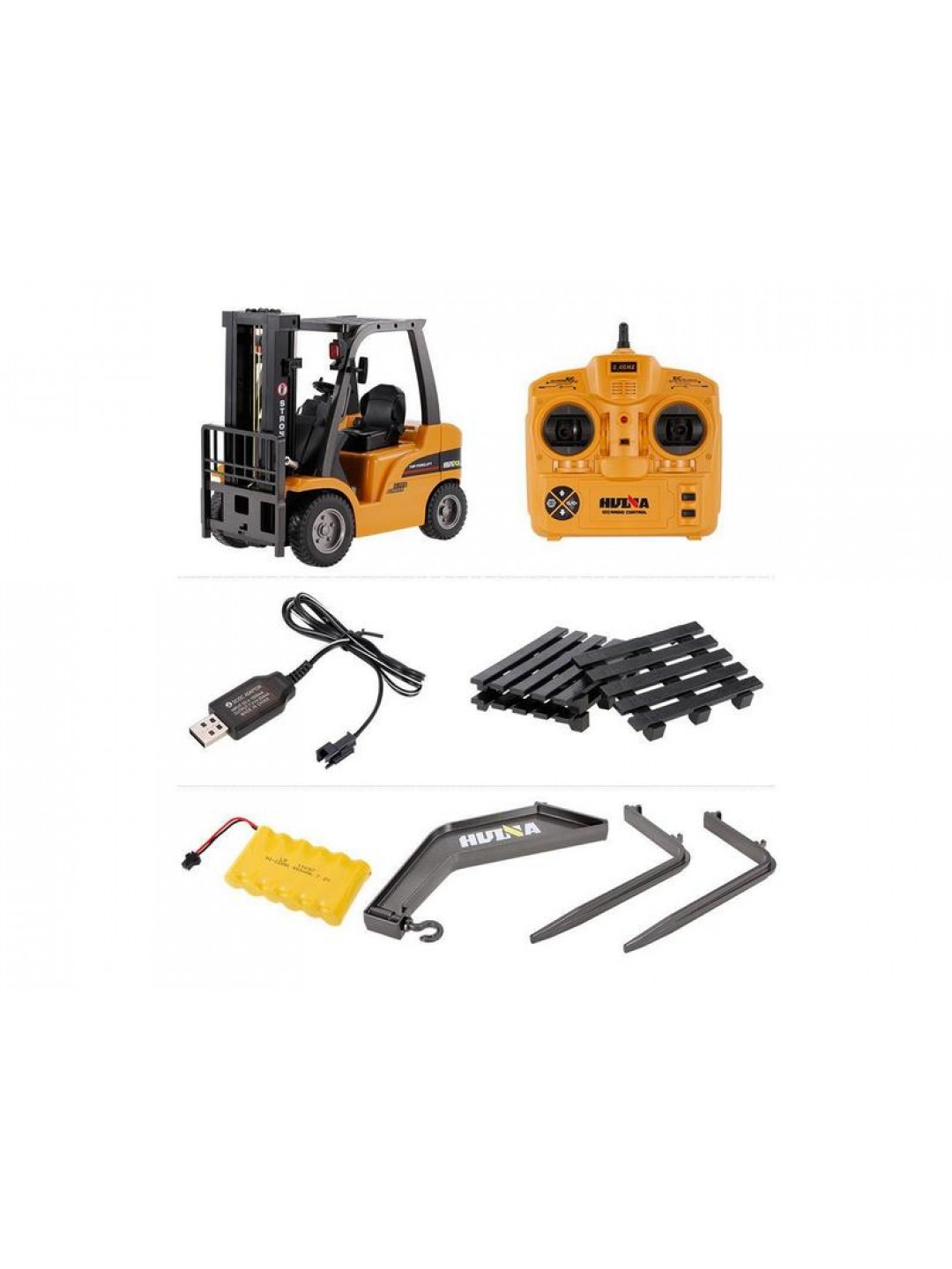 Радиоуправляемый погрузчик HUI NA TOYS 2.4G 8CH 1/10 RTR