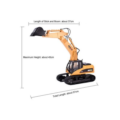 Радиоуправляемый экскаватор HUI NA TOYS 2.4G 15CH 1/14 RTR