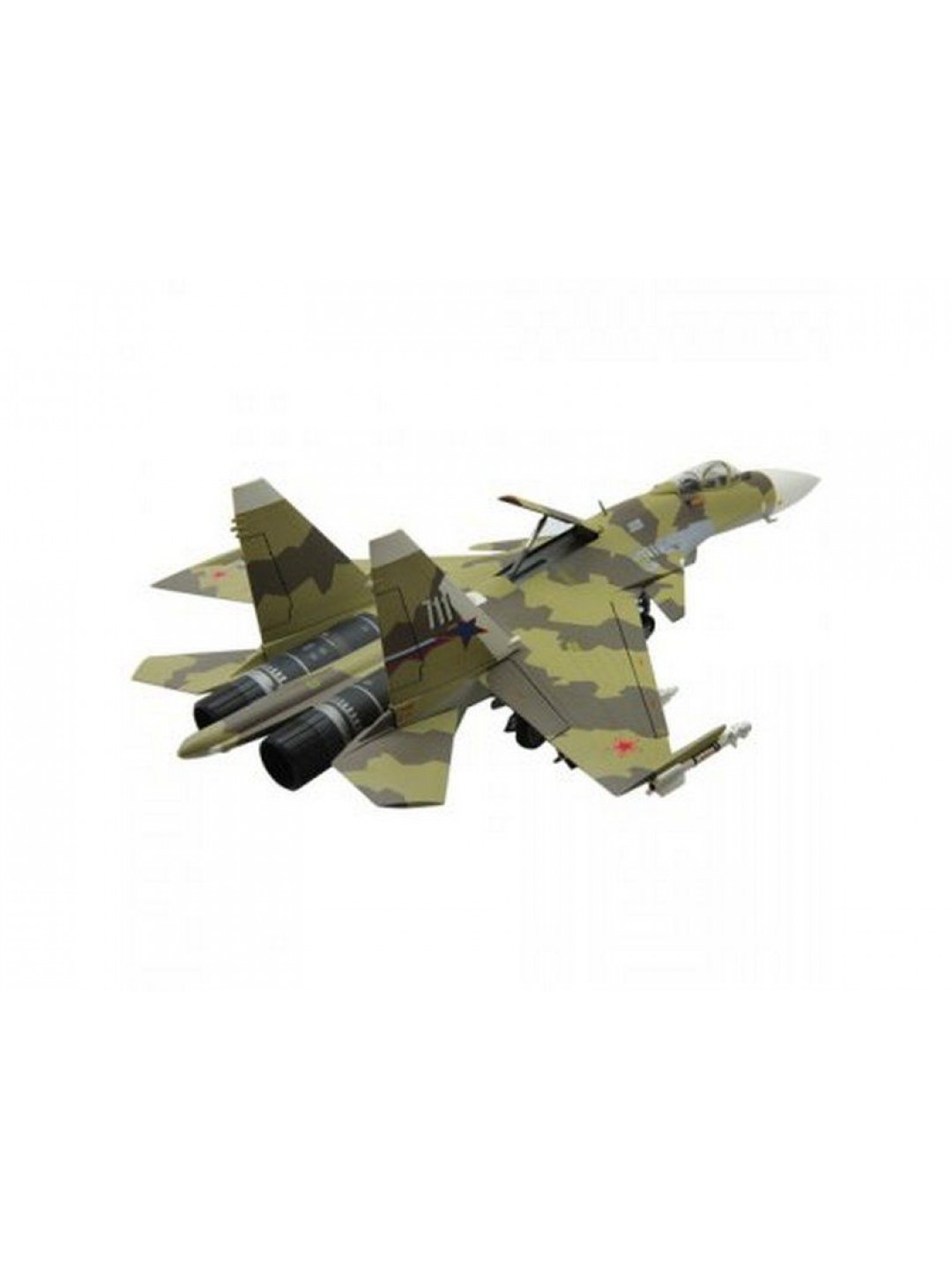 Сборная модель ZVEZDA Российский сверхманевренный истребитель Су-37, 1/72