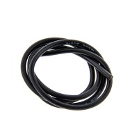 Провод AWG 10 (5,26кв.мм) силиконовый, многожильный, черный (1м/п)