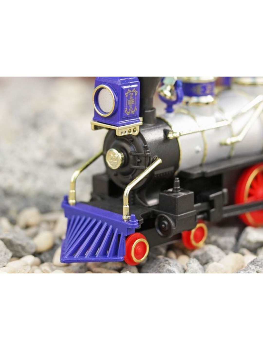 Машина Kinsmart Classic Locomotive инерция (1/6шт.) 17,5см б/к