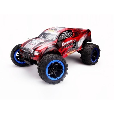 Радиоуправляемый монстр Remo Hobby Dinosaurs Master TWINS MOTOR (красный) 4WD 2.4G 1/8 RTR