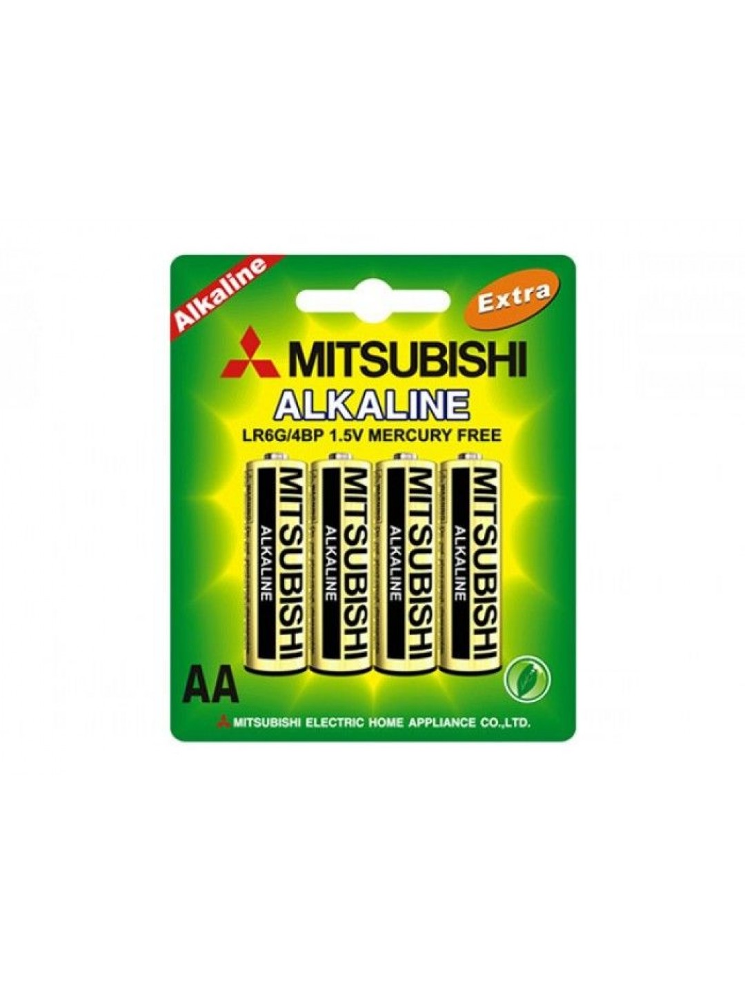Батарейка Mitsubishi AA LR6G Alkaline (1шт)