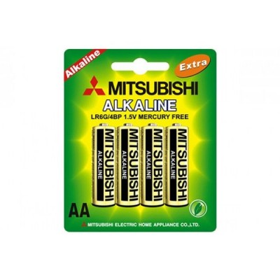 Батарейка Mitsubishi AA LR6G Alkaline (1шт)