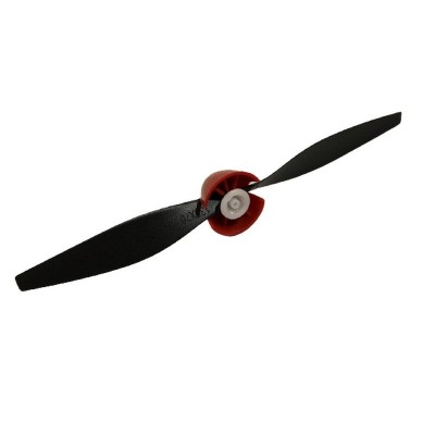 Пропеллер в сборе для самолета Volantex RC P-51D (держатель пропеллера, пропеллер, кок, крепеж)