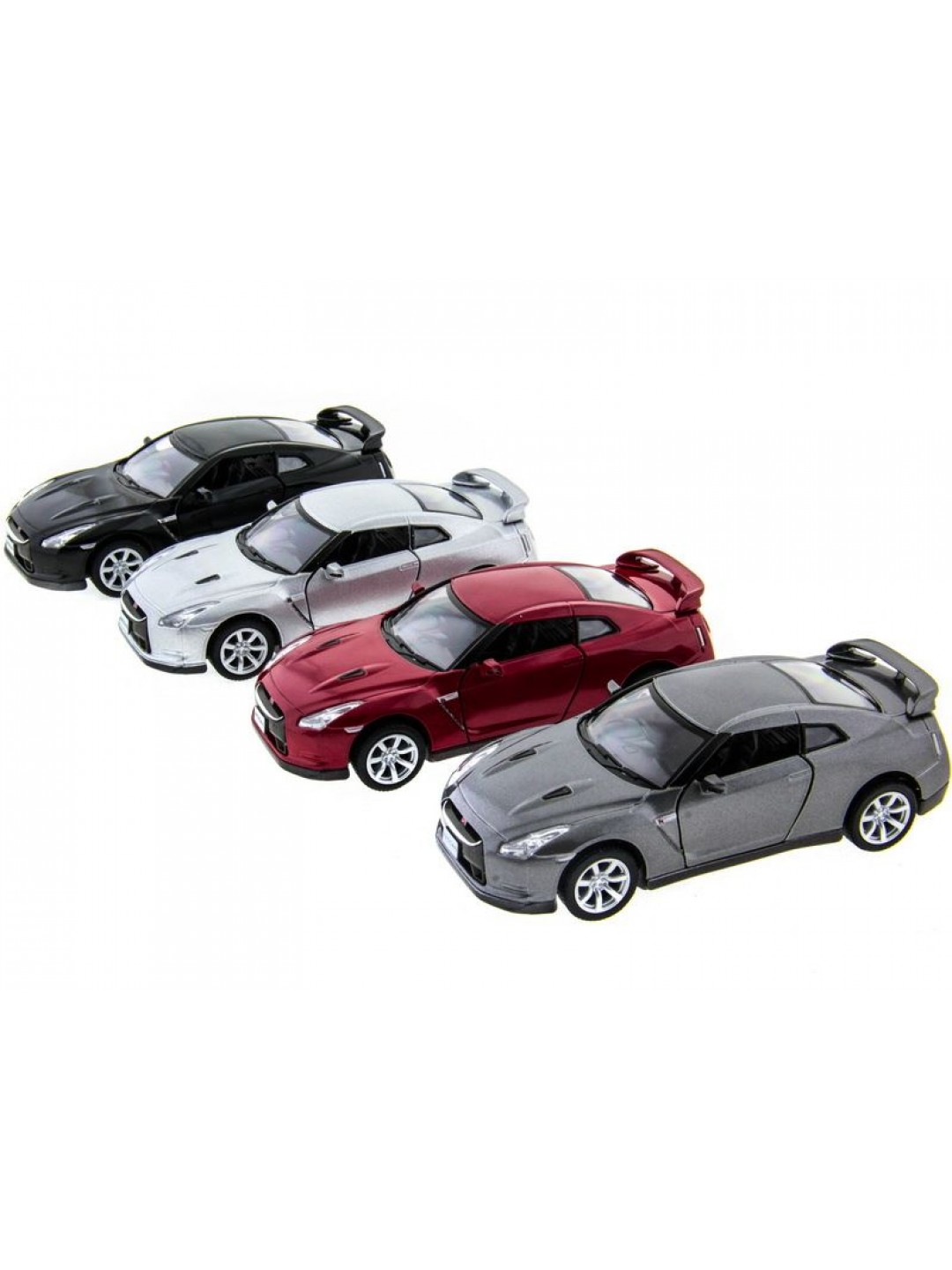 Машина Kinsmart 1:36 Nissan GT-R R35 инерция (1/12шт.) б/к