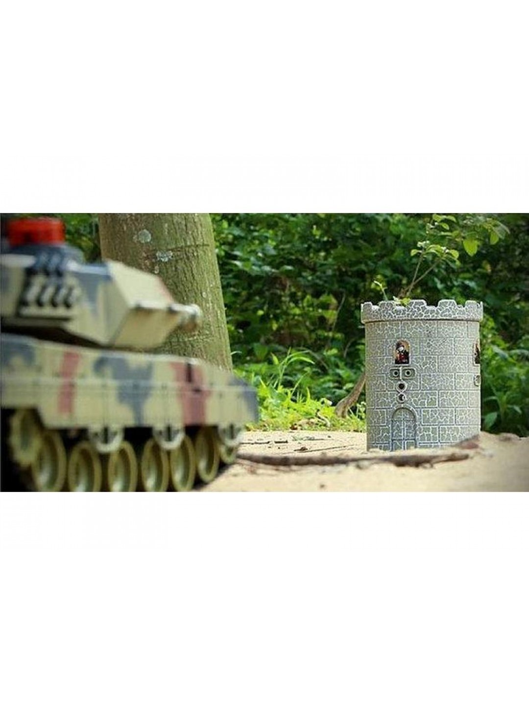 Р/У танковый бой 2 в 1, 40МГц (танк,башня мишень, з/у, акк)