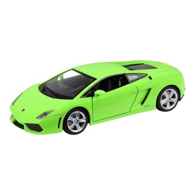 Машина "АВТОПАНОРАМА" Lamborghini Gallardo LP560-4, зеленый, 1/24, свет, звук, в/к 24,5*12,5*10,5см