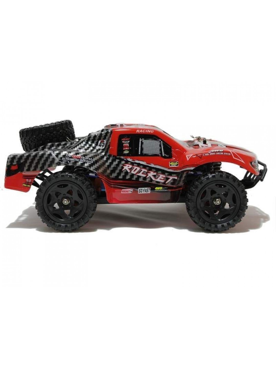 Радиоуправляемый шорт-корс Remo Hobby Rocket UPGRADE (красный) 4WD 2.4G 1/16 RTR