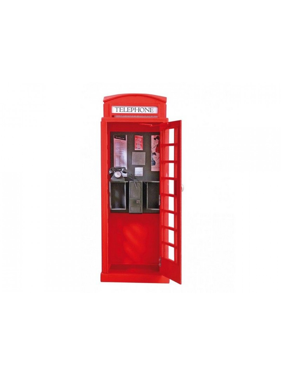 Сборная деревянная модель телефонной будки Artesania Latina LONDON TELEPHONE BOX, 1/10