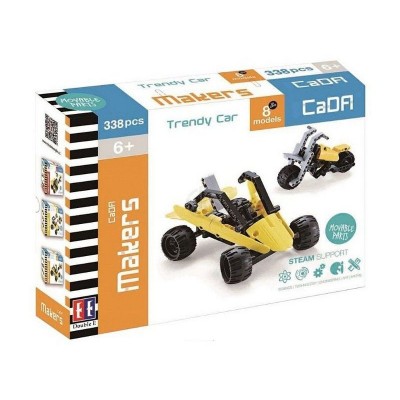Конструктор CaDA Technic багги-квадроцикл-мотоцикл 8 в 1 (338 деталей)