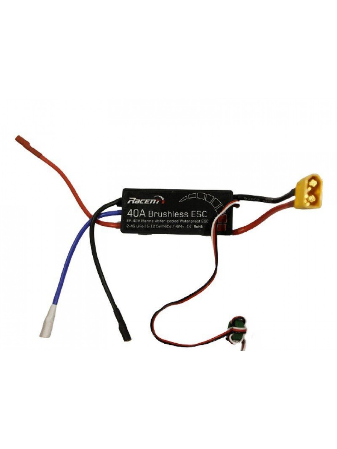 Регулятор скорости бесколлекторный 40A-XT60 для катера Volantex RC Atomic