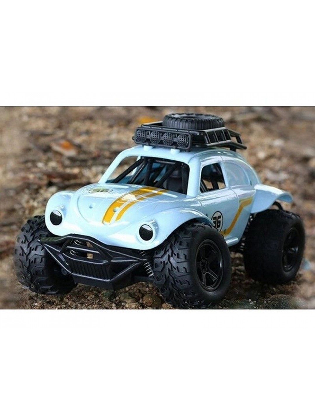 Радиоуправляемая машина MN MODEL БигФут (голубой) 2WD 2.4G 1/18 RTR