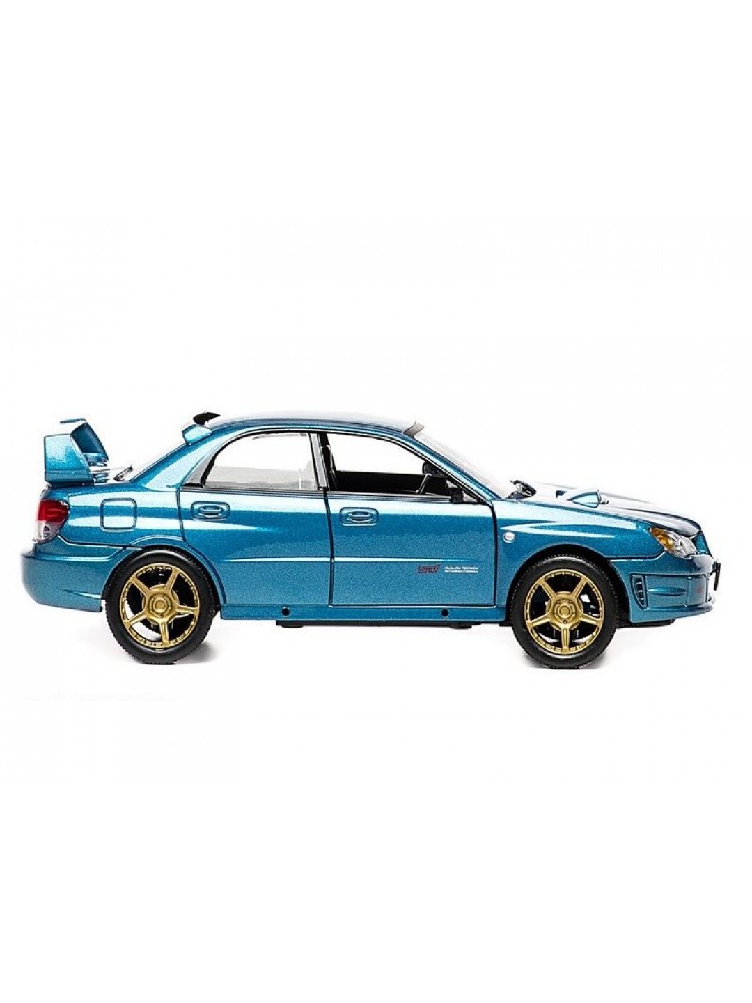 Машина Autotime "SUBARU IMPREZA WRX STI" тюнинг гараж 1:24 инерционная