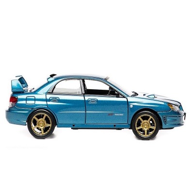 Машина Autotime "SUBARU IMPREZA WRX STI" тюнинг гараж 1:24 инерционная