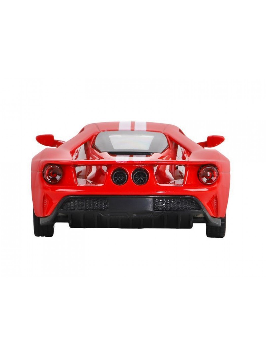 Машина "АВТОПАНОРАМА" Ford GT, красный, 1/42, инерция, откр. двери, в/к 17,5*12,5*6,5 см