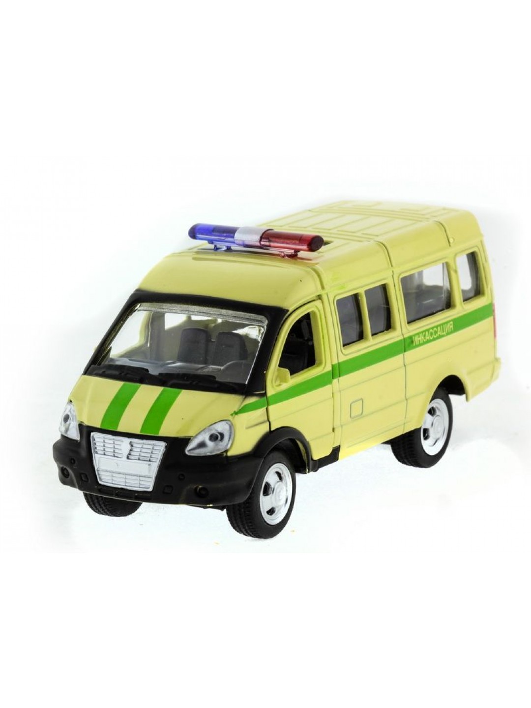 Машина "АВТОПАНОРАМА" инерц. "ГАЗель"(инкасация) 1/50, в/к 14,5*8*5,5 см