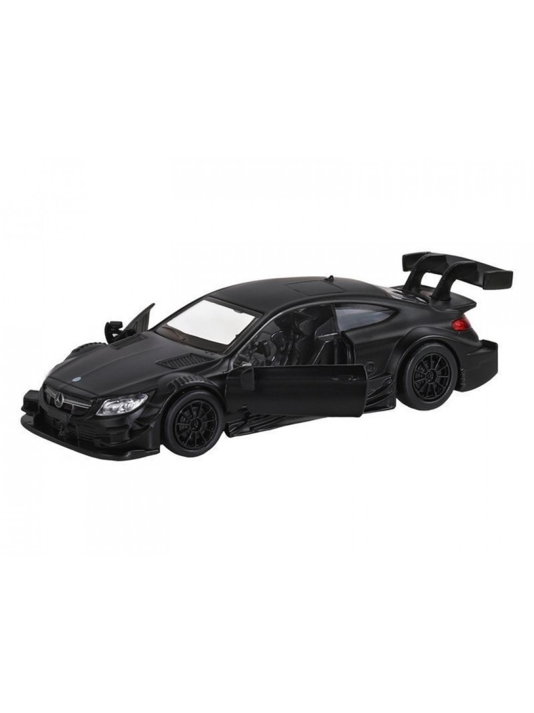 Машина "АВТОПАНОРАМА" Mercedes-AMG C 63 DTM, синий, 1/42, инерция, откр. двери, в/к 17,5*12,5*6,5