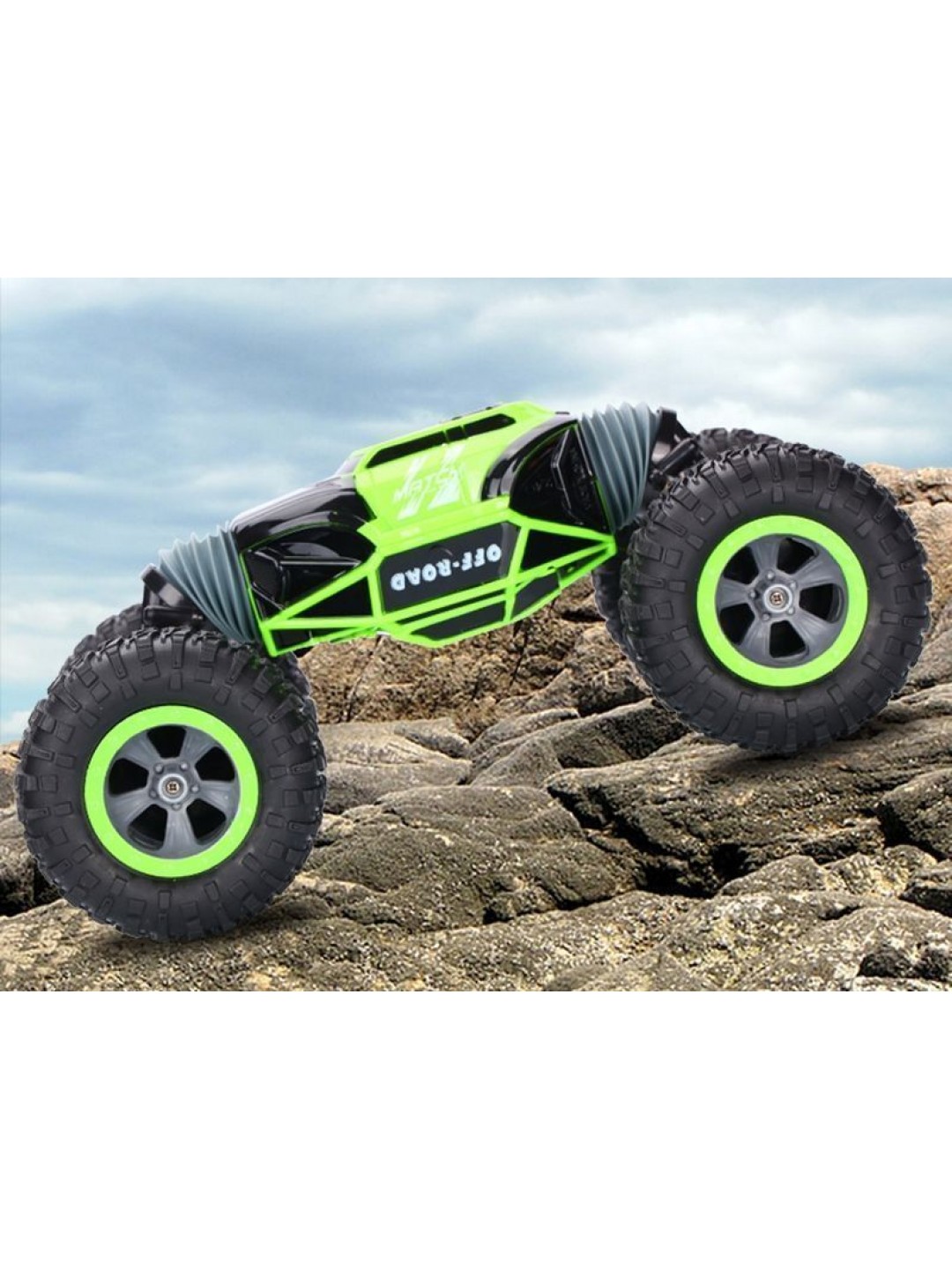 Радиоуправляемая машинка-перевертыш Hyper 2.4G 1/12 RTR (зеленая) + Ni-Mh и З/У
