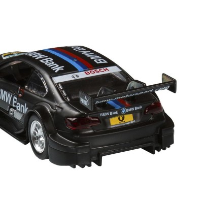 Машина "АВТОПАНОРАМА" BMW M3, DTM, 1/42, черный, инерция, откр. двери, в/к 17,5*12,5*6,5 см