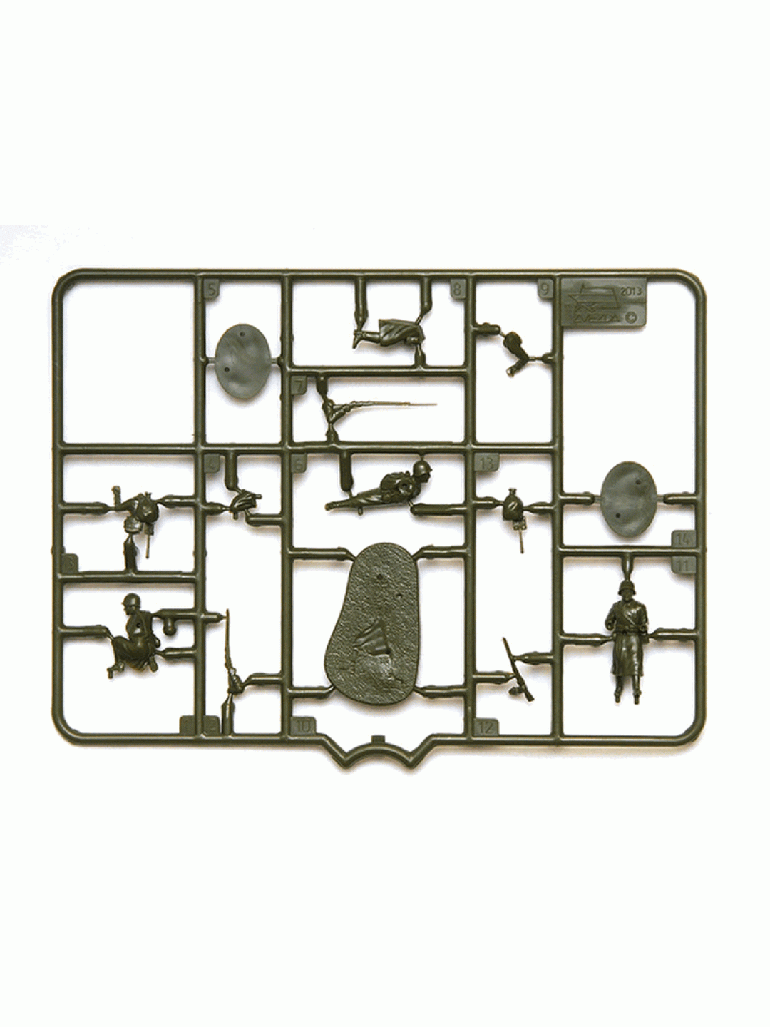 Сборные солдатики ZVEZDA Советская пехота 1941-43гг. (зима), 1/72