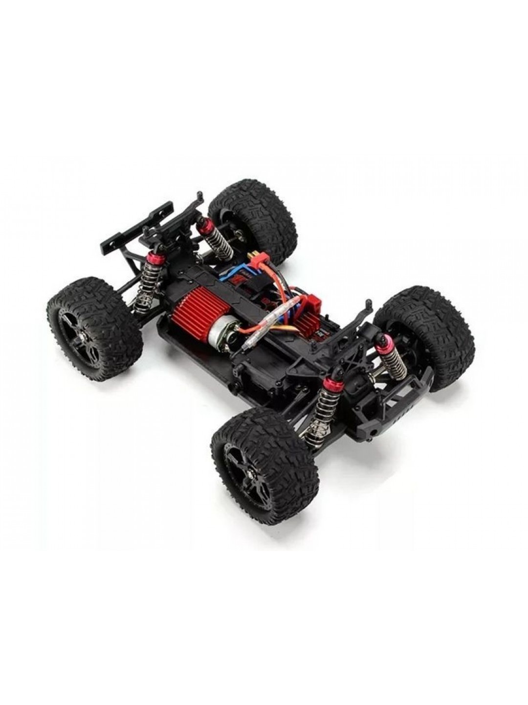 Радиоуправляемый монстр Remo Hobby SMAX (красный) 4WD 2.4G 1/16 RTR