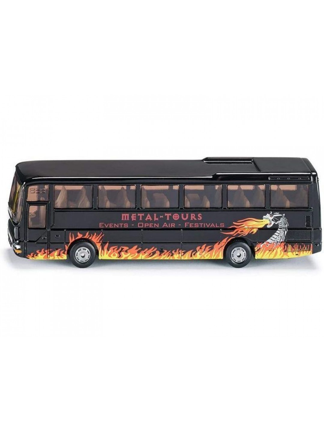 Автобус Siku 1624 MAN туристический 1/87, 29.5 см, черный