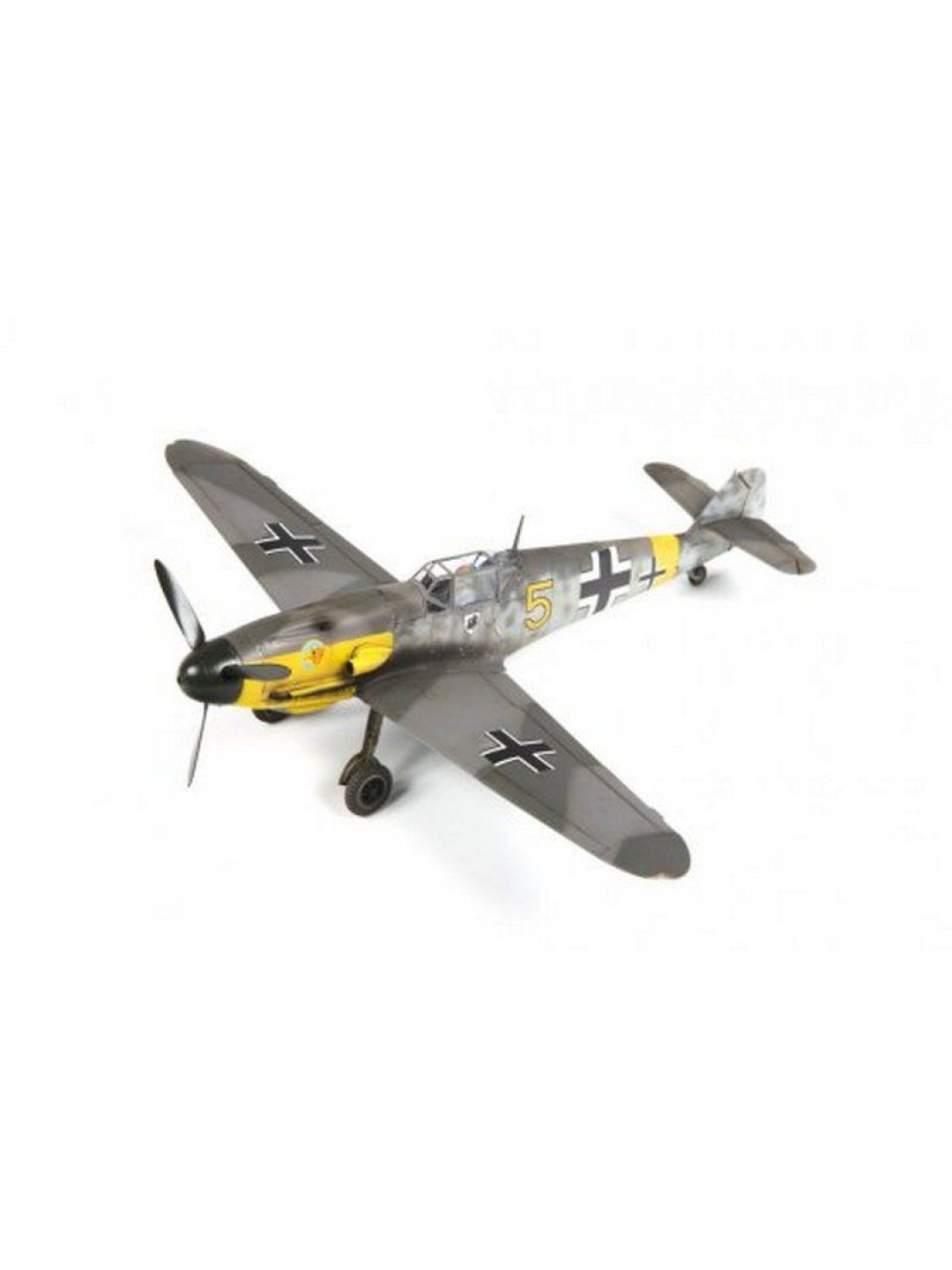 Сборная модель ZVEZDA Немецкий истребитель «Мессершмитт» BF-109 F2, подарочный набор, 1/48