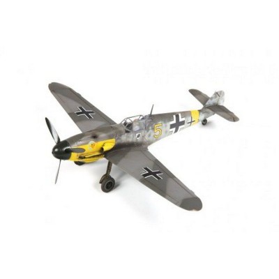 Сборная модель ZVEZDA Немецкий истребитель «Мессершмитт» BF-109 F2, подарочный набор, 1/48