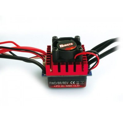 Бесколлекторный регулятор скорости 80A для Б/К Himoto E10 Бесколлекторный регулятор скорости 80A для Б/К Himoto E10