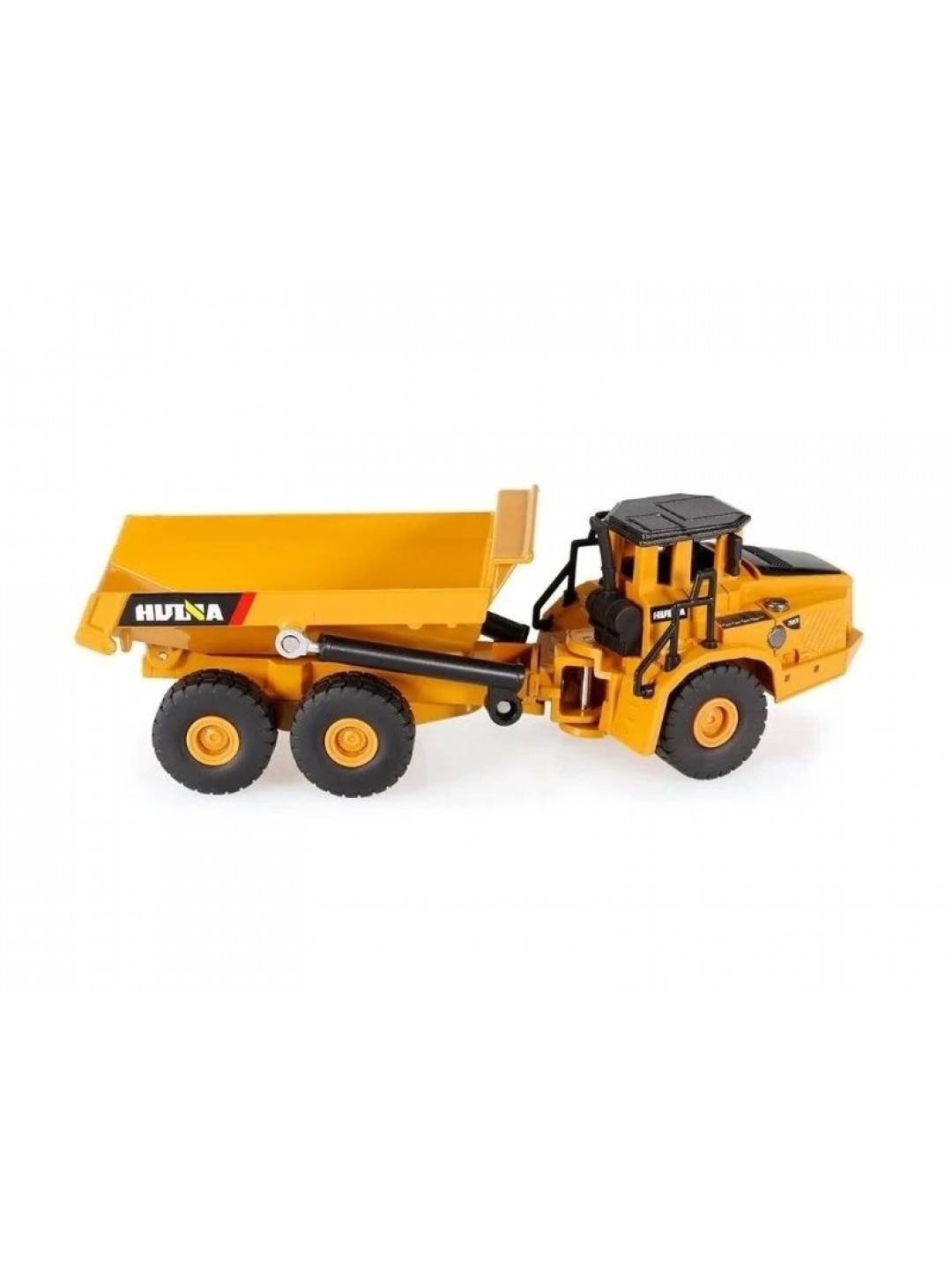 Металлический экскаватор с ковшом + самосвал HUI NA TOYS 1/50