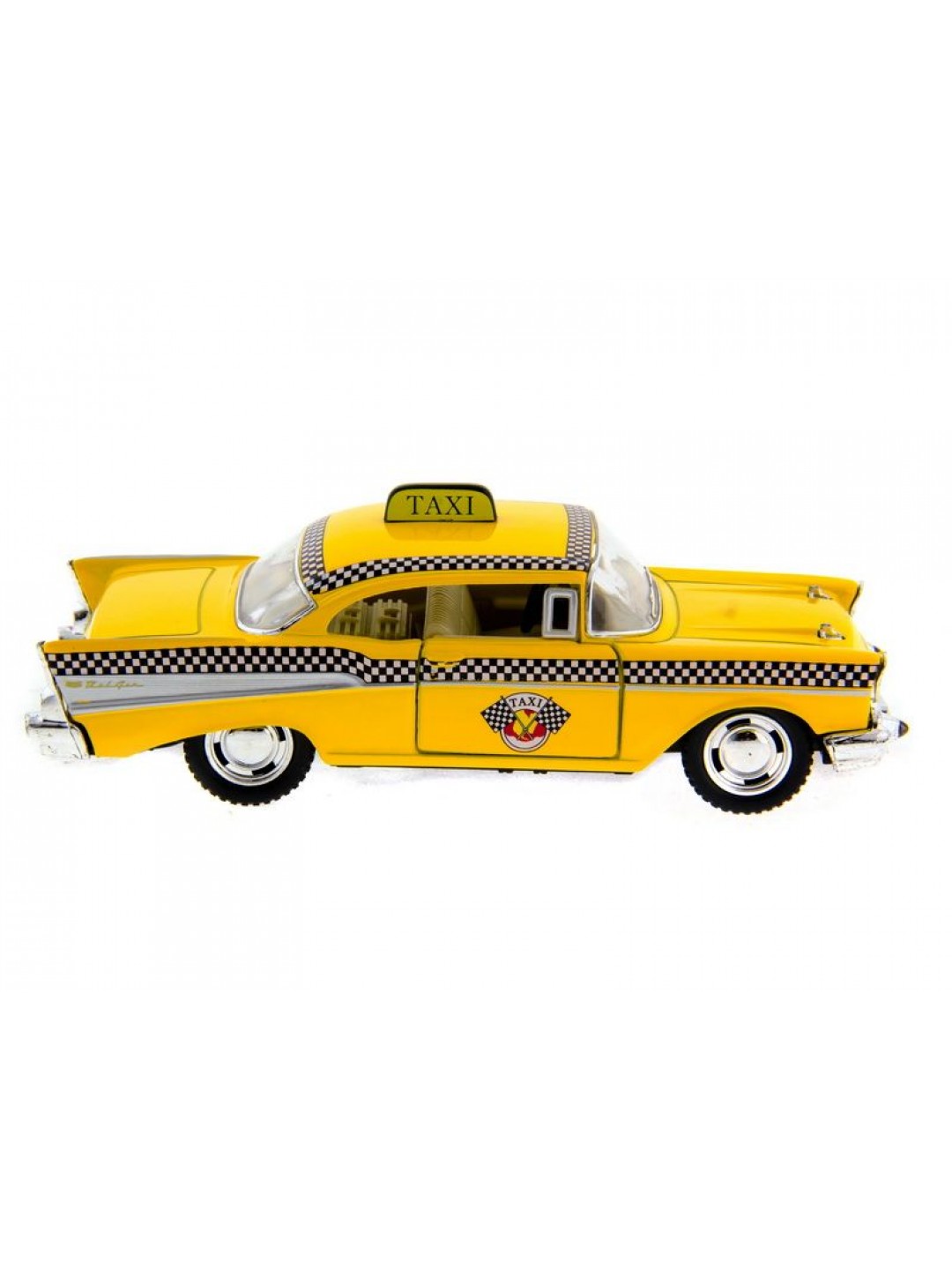 Машина Kinsmart "1957 Chevrolet Bel Air" инерция (1/12шт.) 1:36 б/к