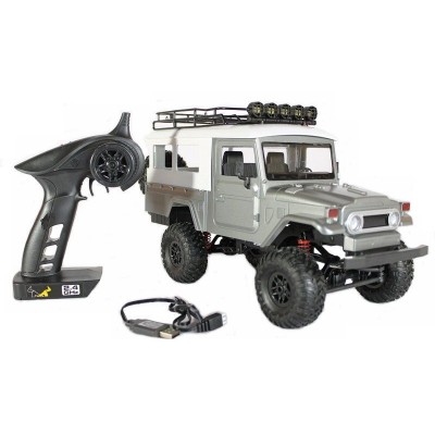 Радиоуправляемая машина MN MODEL японский внедорожник FJ45 (серый) 4WD 2.4G 1/12 RTR