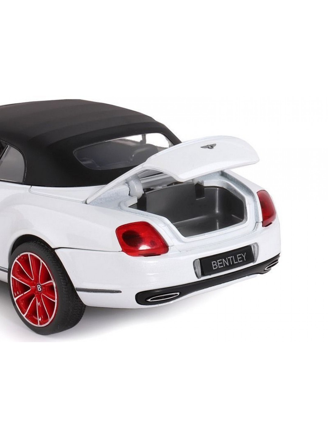Машина "АВТОПАНОРАМА" Bentley Continental Supersports ISR, белый, 1/24, в/к 24,5*12,5*10,5 см