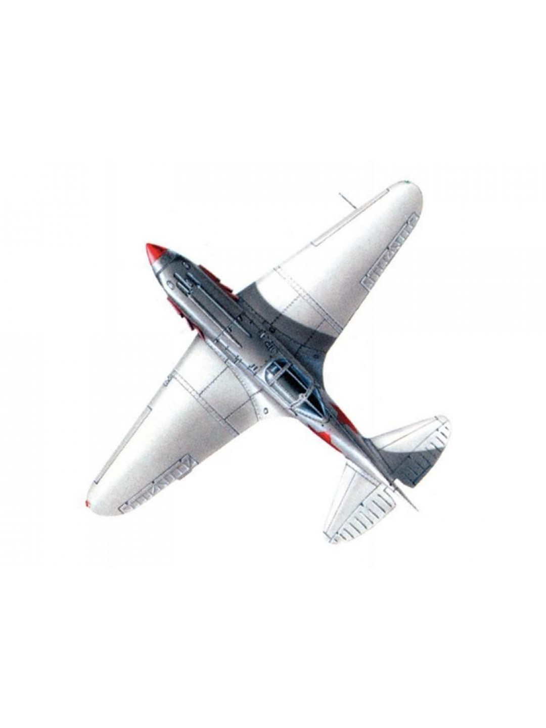 Сборная модель ZVEZDA Советский истребитель МиГ-3, 1/72