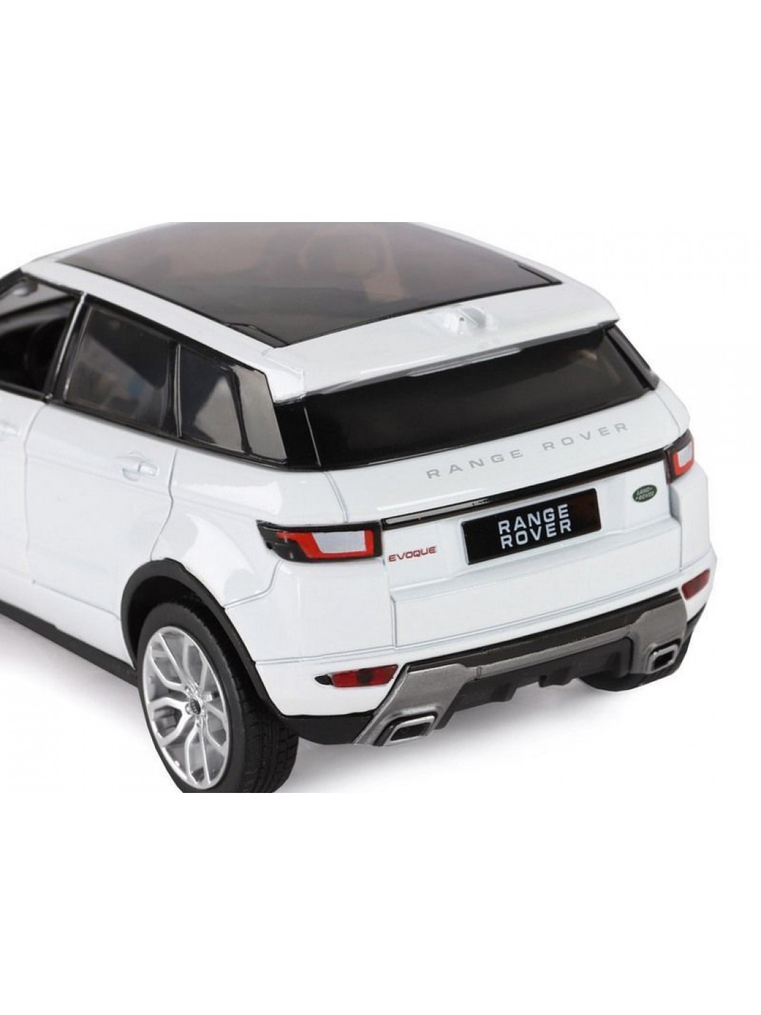 Машина "АВТОПАНОРАМА" Land Rover Range Rover Evoque HSE 2017, белый, 1/24, в/к 24,5*12,5*10,5 см