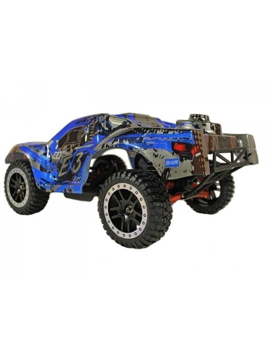 Радиоуправляемый шорт-корс Remo Hobby EX3 UPGRADE (синий) 4WD 2.4G 1/10 RTR