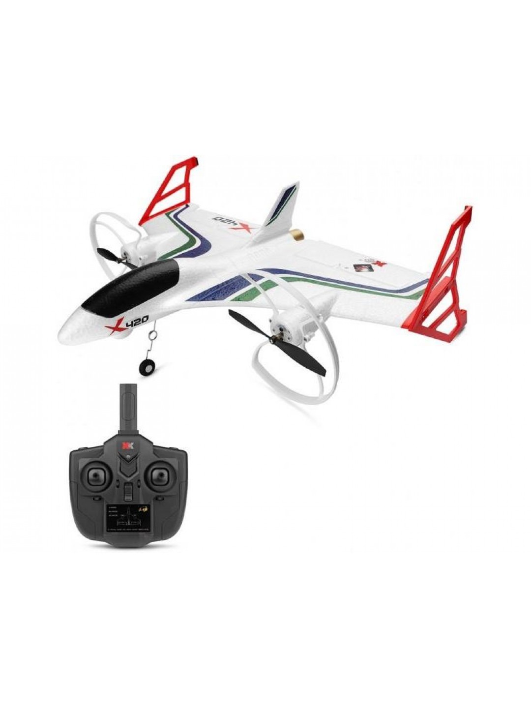 Р/У самолет XK Innovation X420 420мм 3D EPP 2.4G 6-ch LiPo Gyro RTF