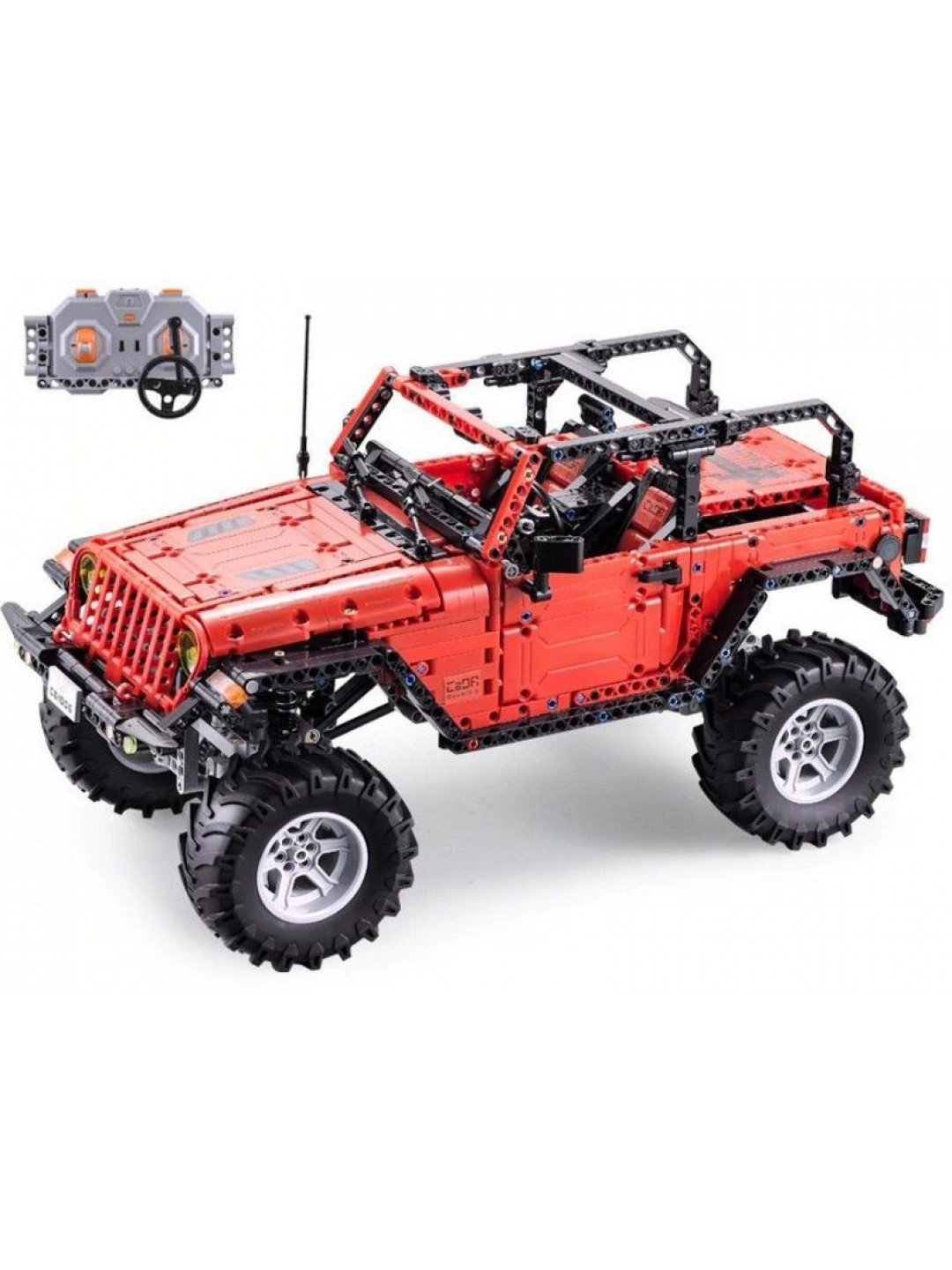 Радиоуправляемый конструктор CADA deTech Jeep Wrangler (1941 деталь)