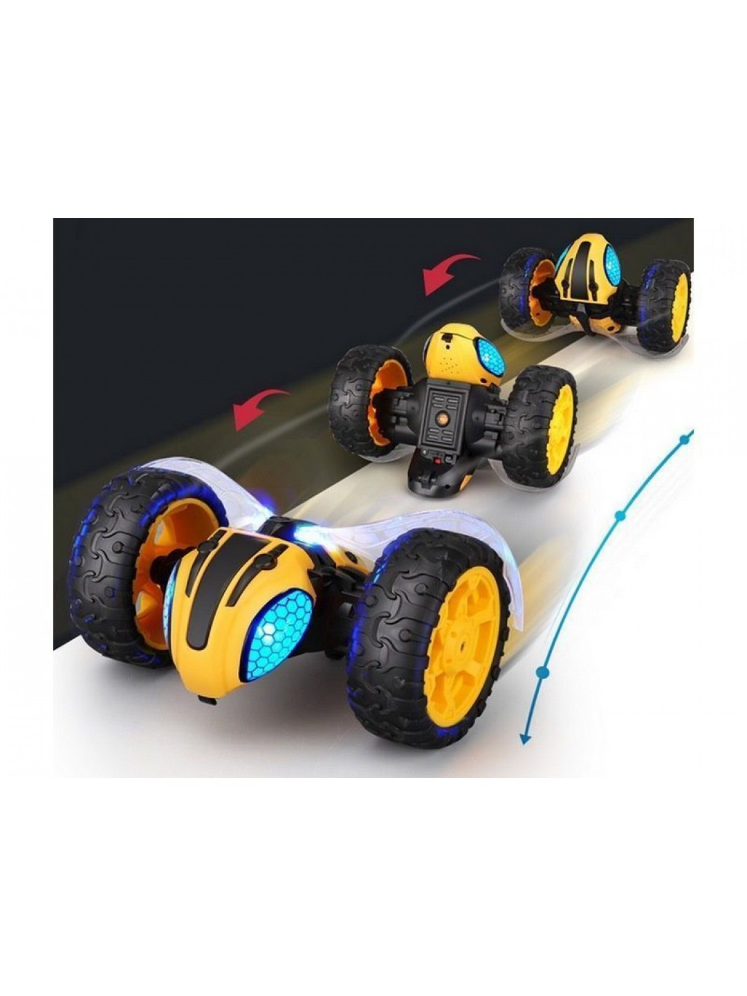 Радиоуправляемая машинка-перевертыш ZhengGuang Lightning Bee 2.4G 1/14 RTR + Ni-Cd и З/У