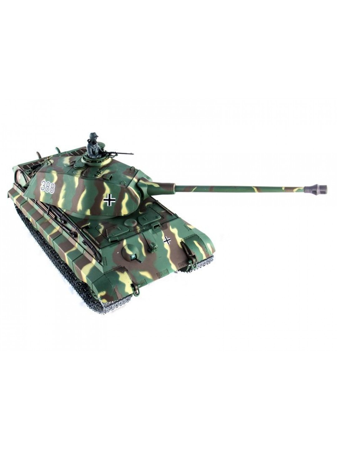Р/У танк Heng Long 1/16 KingTiger (Германия)  2.4G RTR PRO красно-коричневый