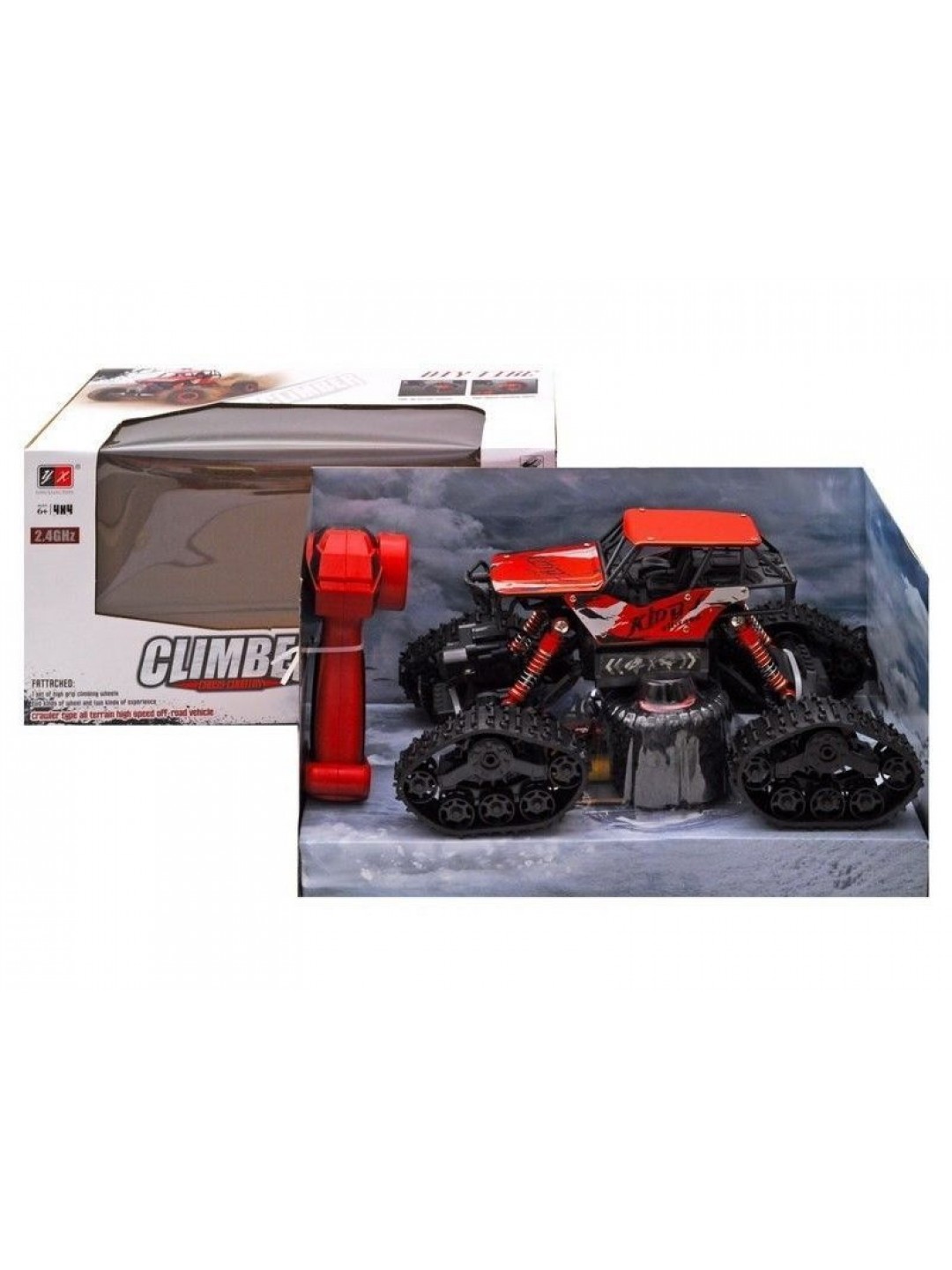 Радиуправляемый краулер YONGXIANG TOYS 8897-195E Climber на гусеницах, 2.4G 1/16 RTR