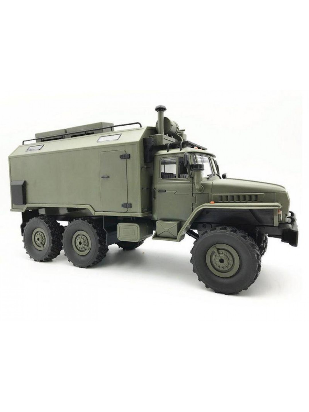 Радиоуправляемая машина WPL УРАЛ (зеленый) 6WD 2.4G 1/16 KIT