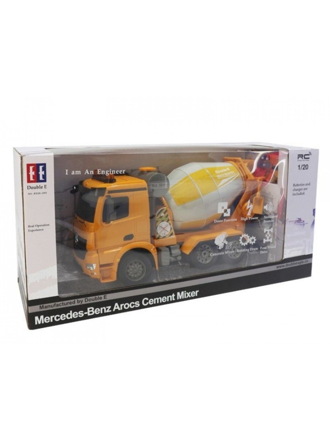 Р/У бетономешалка Double Eagle Mercedes-Benz Arocs 1:20