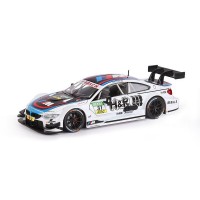 Машина "АВТОПАНОРАМА" BMW M4, белый, 1/24, свет, звук, в/к 24,5*12,5*10,5 см