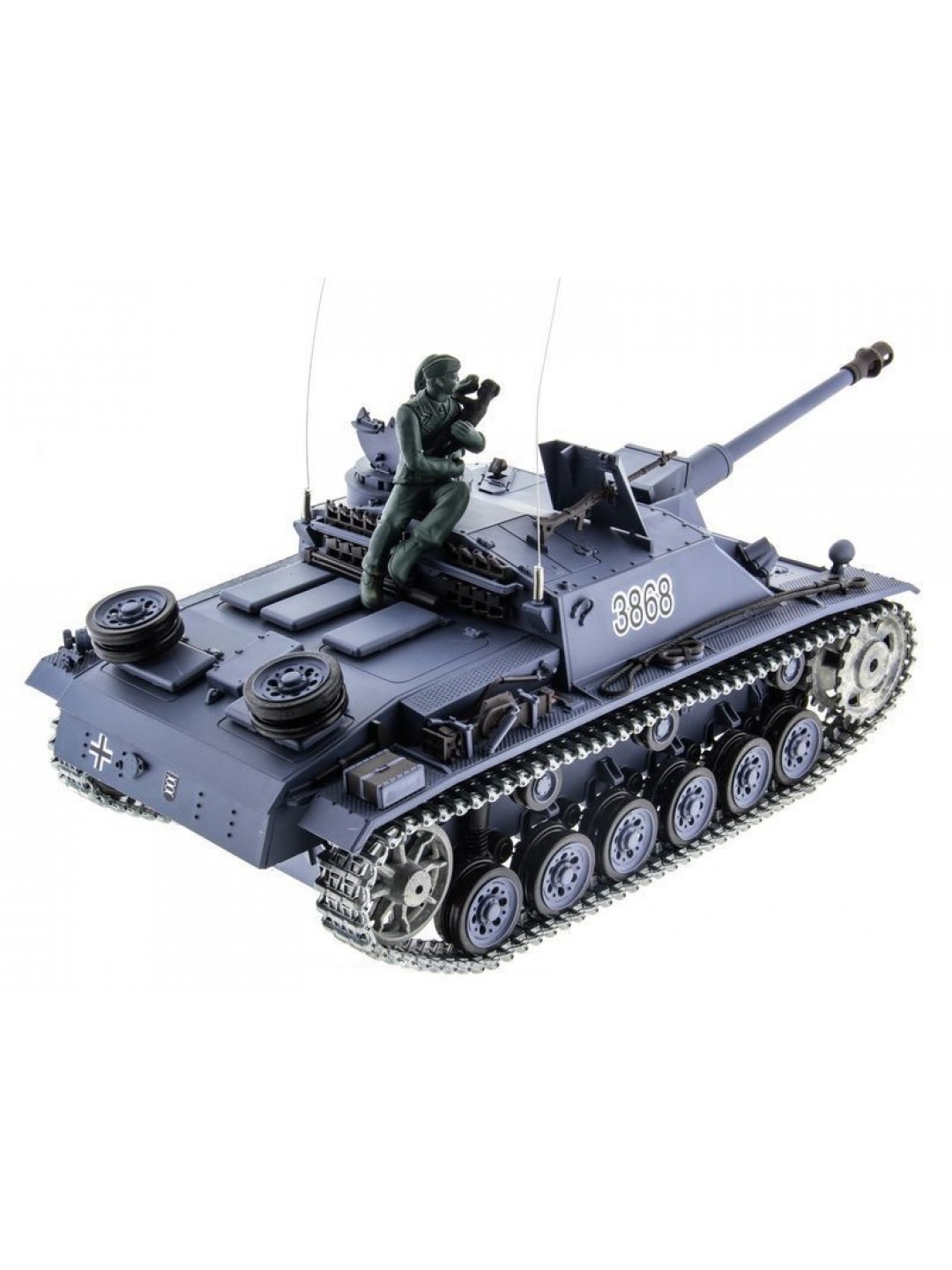Радиоуправляемый танк Heng Long  Stug III (F8 Type) Professional V6.0  2.4G 1/16 RTR