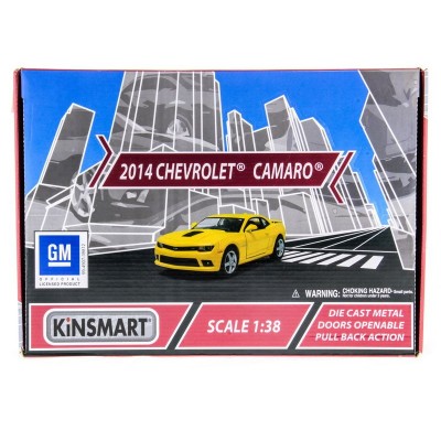 Машина Kinsmart 1:38 Chevrolet Camaro б/к