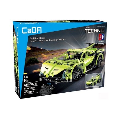 Р/У конструктор CaDA Technic спортивная машина (453 детали)