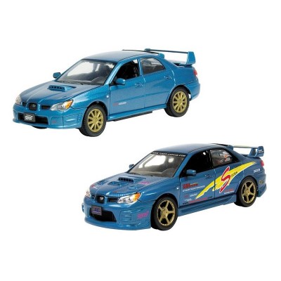 Машина Autotime "SUBARU IMPREZA WRX STI" тюнинг гараж 1:24 инерционная